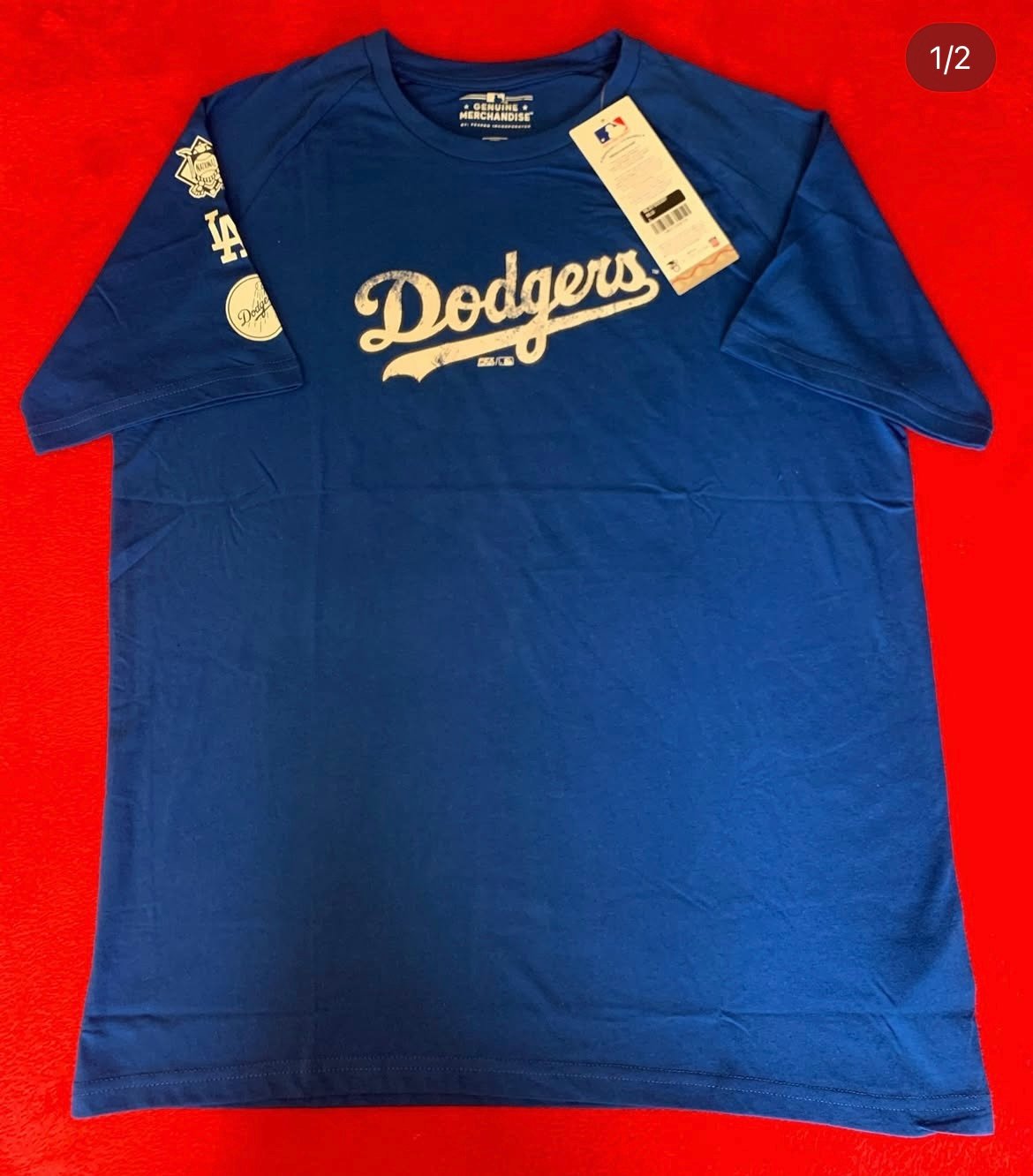 Polera MLB LA Dodgers Azul