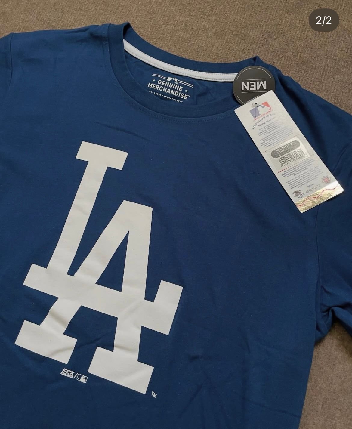 Polera MLB LA Dodgers Classic Azul