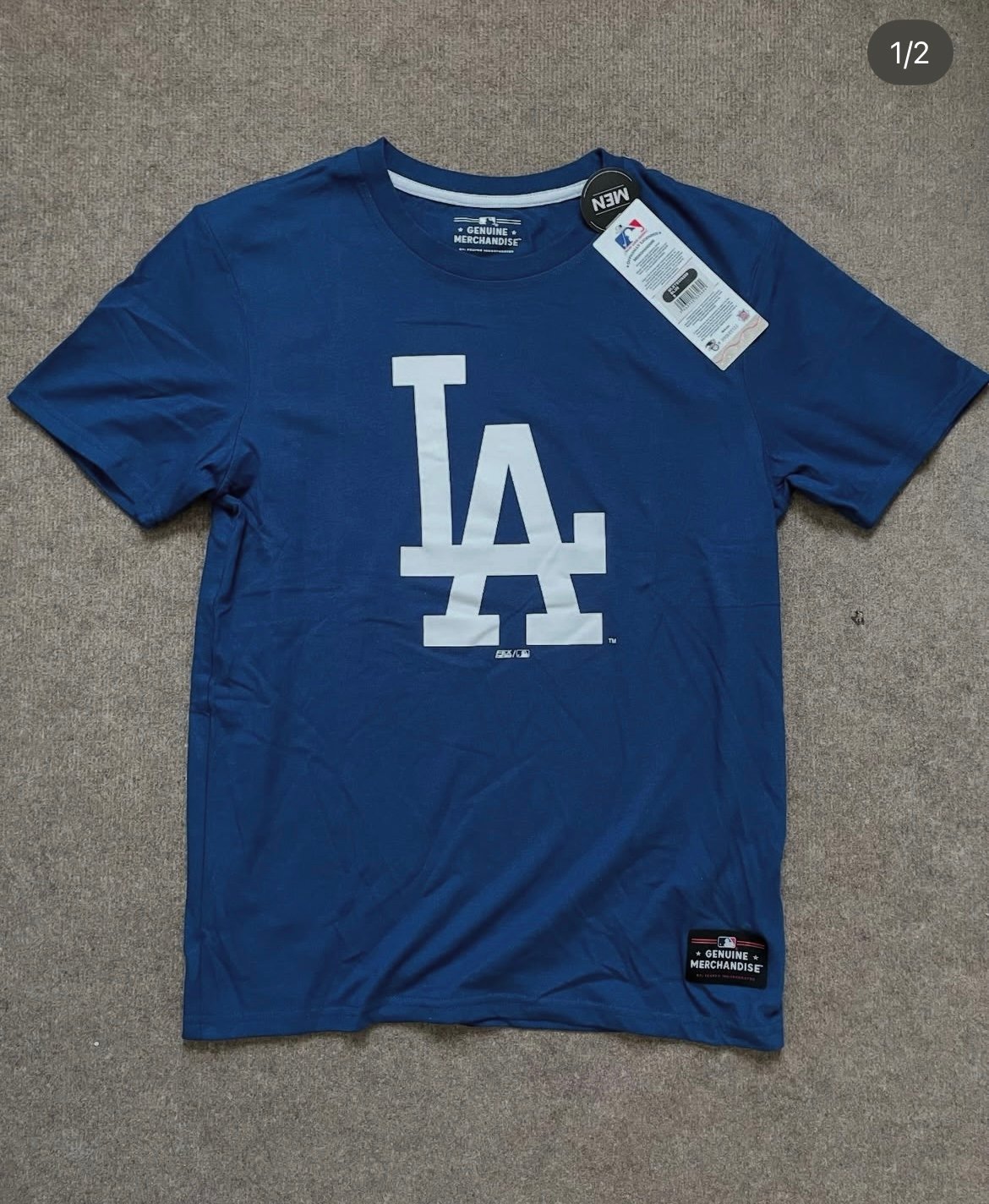 Polera MLB LA Dodgers Classic Azul