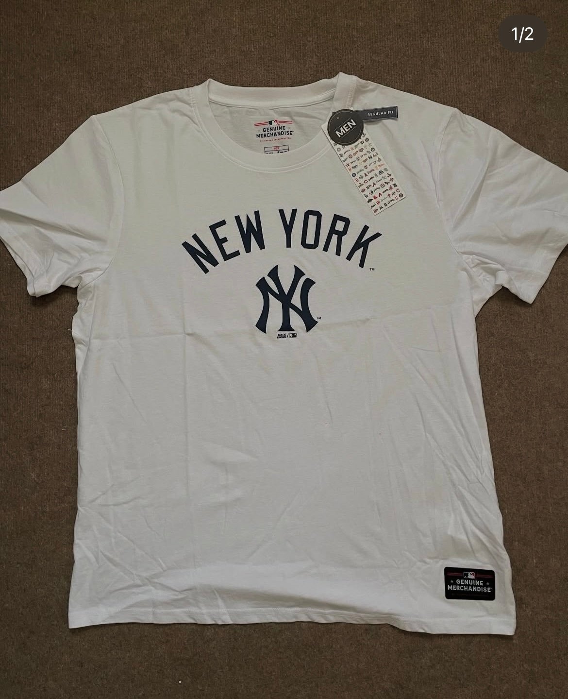 Polera MLB NY Yankees Blanco