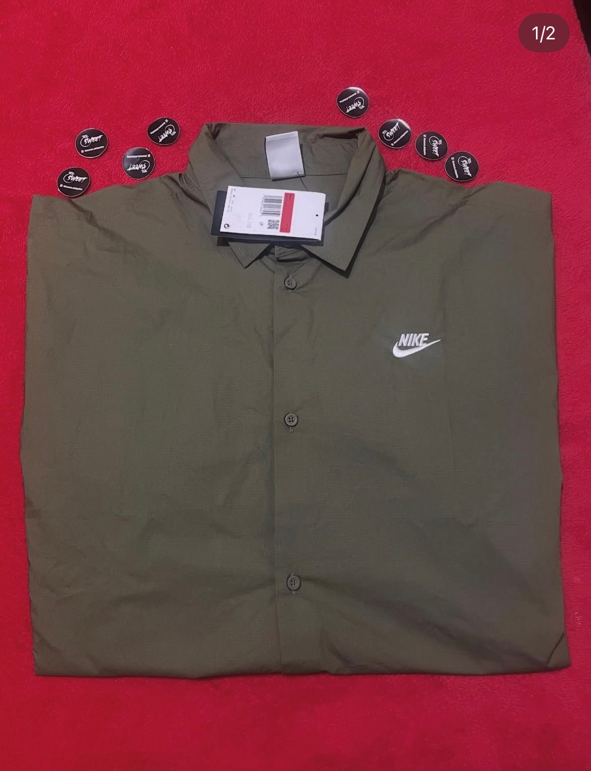 Camisa Nike Club Verde Oliva