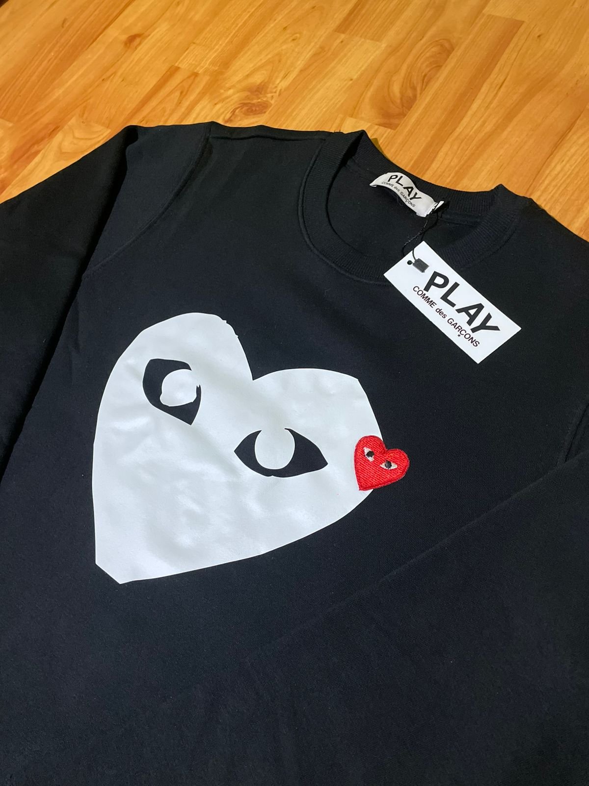 Poleron CDG Play Negro