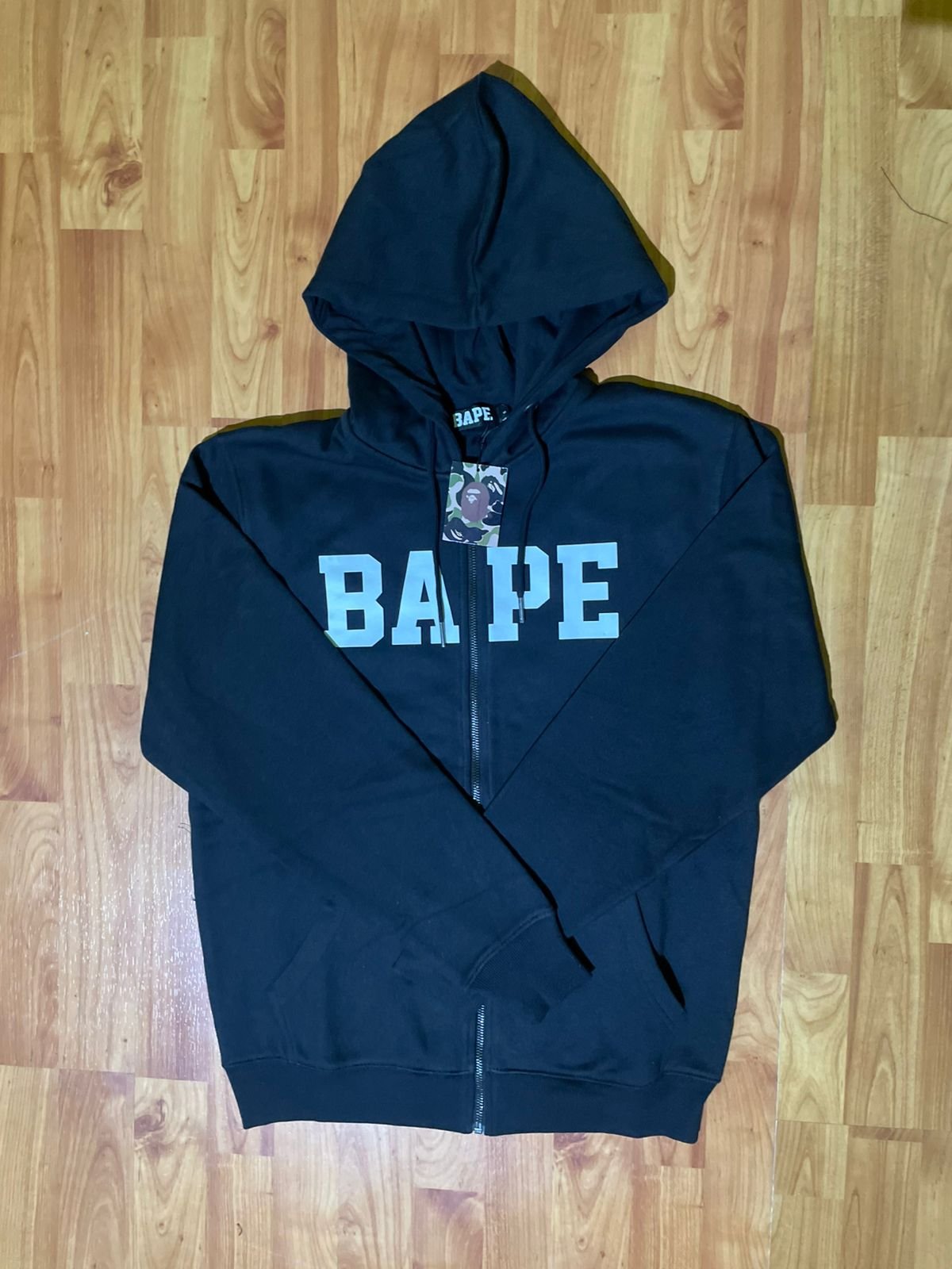 Poleron BAPE A Bathing Ape Negro